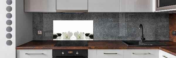 Kitchen splashback Orchid