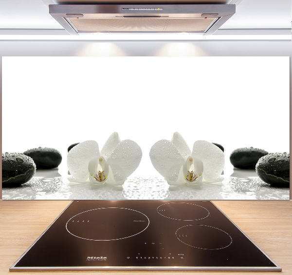 Kitchen splashback Orchid