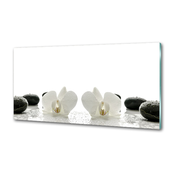 Kitchen splashback Orchid