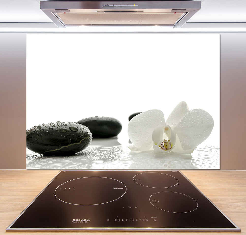 Kitchen splashback Orchid