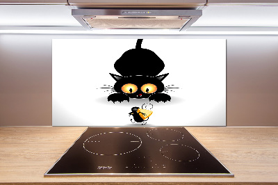 Kitchen splashback Cat and mouse