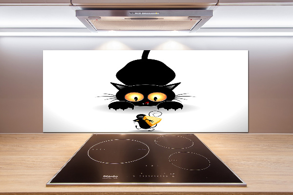 Kitchen splashback Cat and mouse