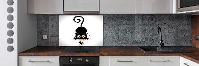 Kitchen splashback Cat and mouse