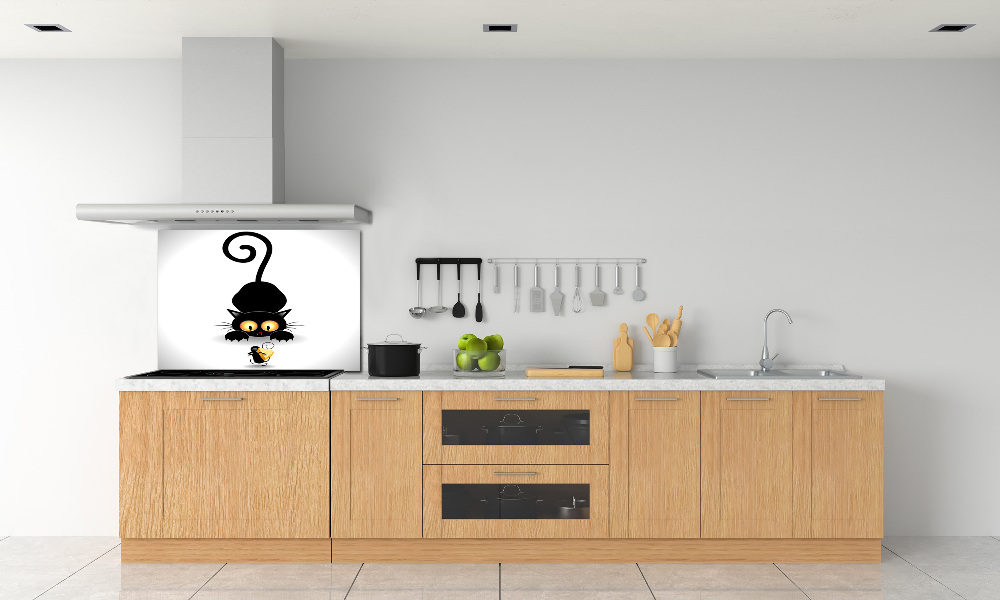 Kitchen splashback Cat and mouse