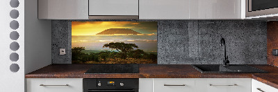 Cooker splashback Kilimanjaro Kenya