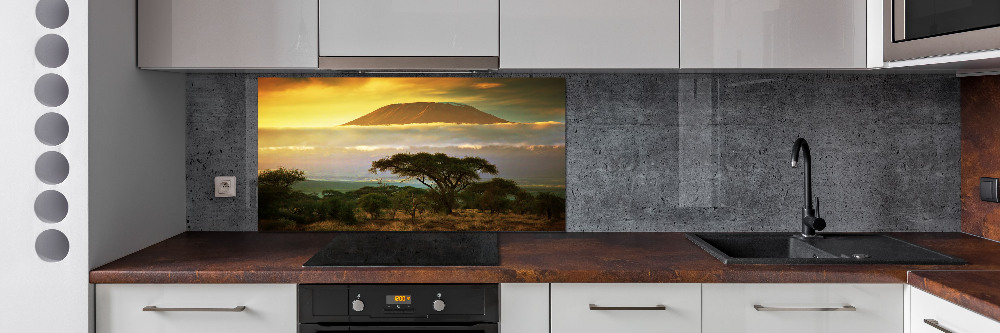 Cooker splashback Kilimanjaro Kenya