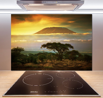 Cooker splashback Kilimanjaro Kenya