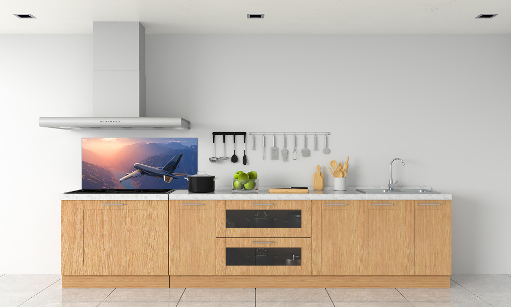 Cooker splashback Plane