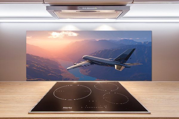 Cooker splashback Plane