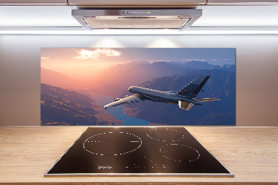 Cooker splashback Plane