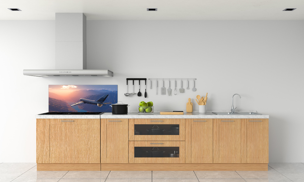 Cooker splashback Plane