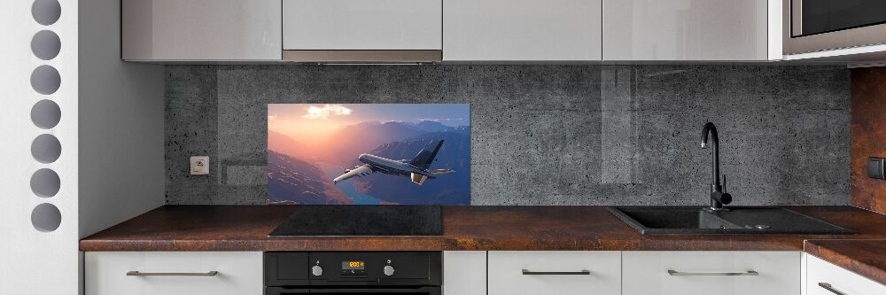 Cooker splashback Plane