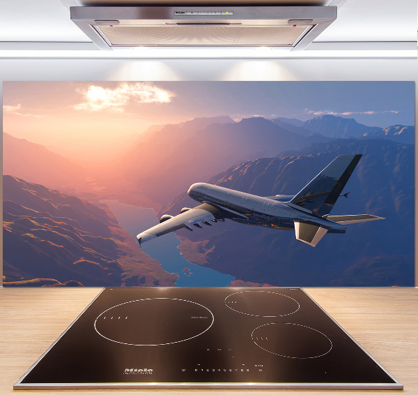 Cooker splashback Plane