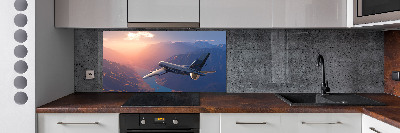 Cooker splashback Plane