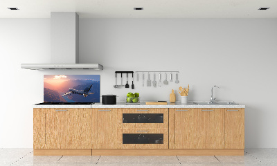 Cooker splashback Plane