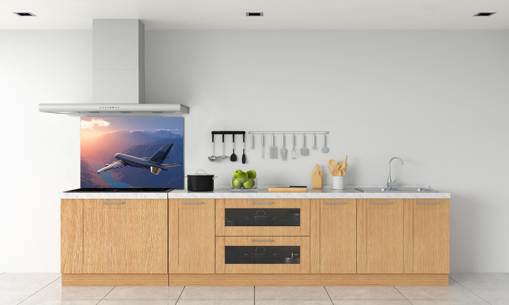 Cooker splashback Plane