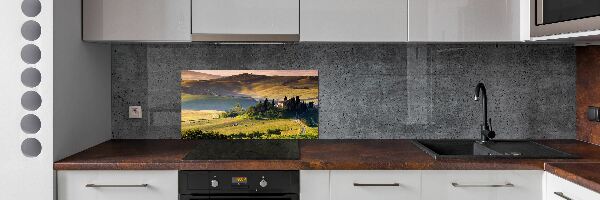 Cooker splashback Tuscany Italy