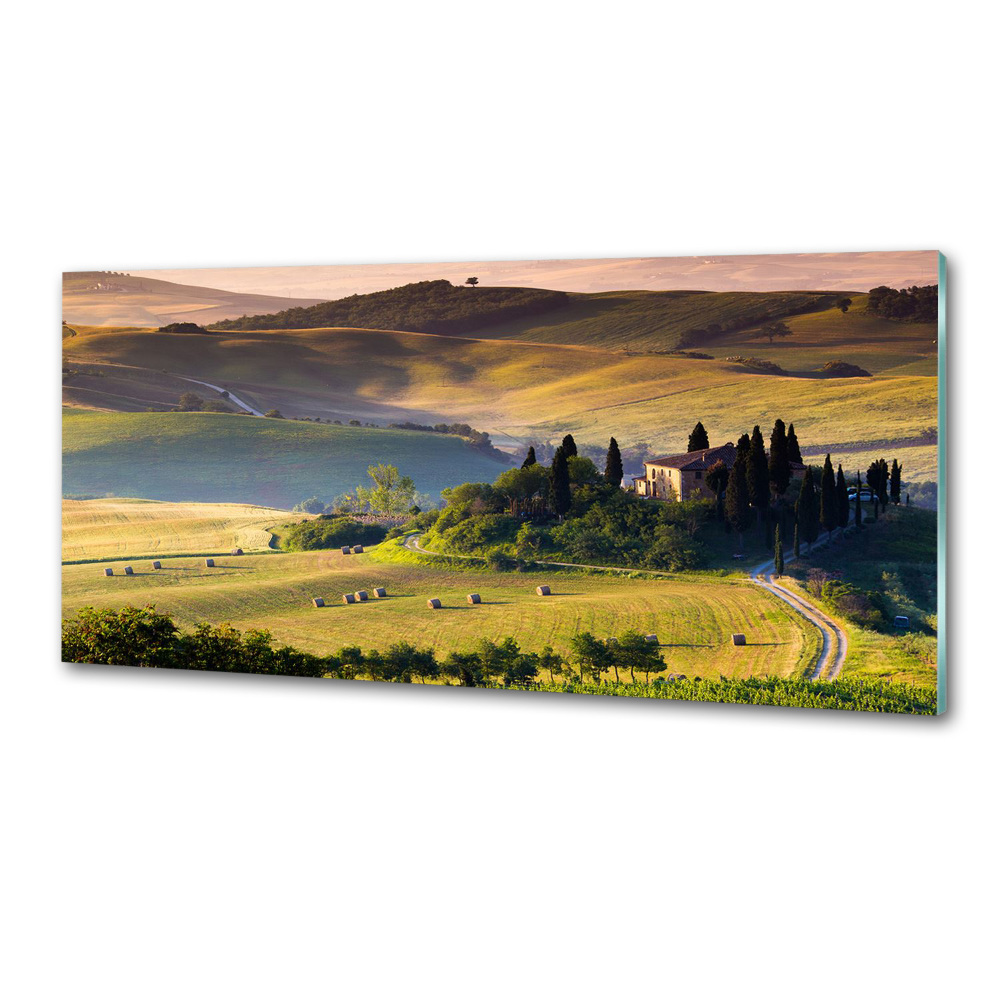 Cooker splashback Tuscany Italy