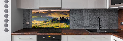 Cooker splashback Tuscany Italy