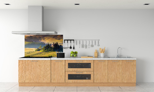 Cooker splashback Tuscany Italy