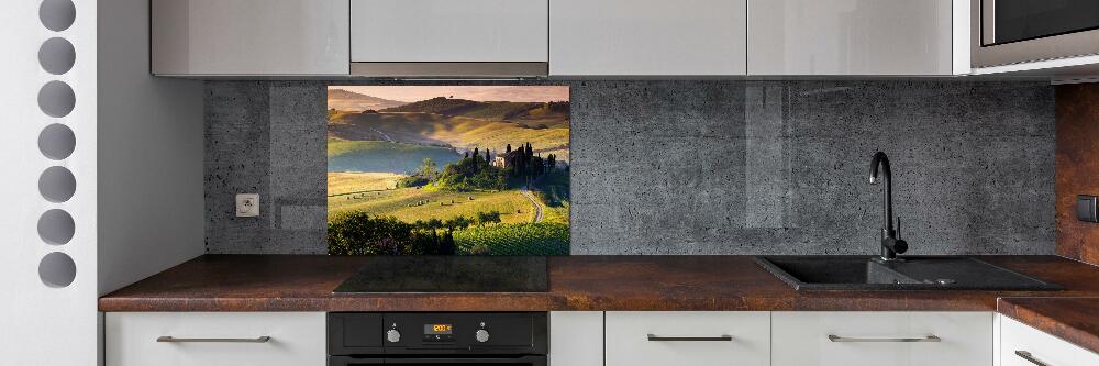 Cooker splashback Tuscany Italy