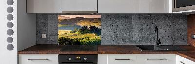 Cooker splashback Tuscany Italy