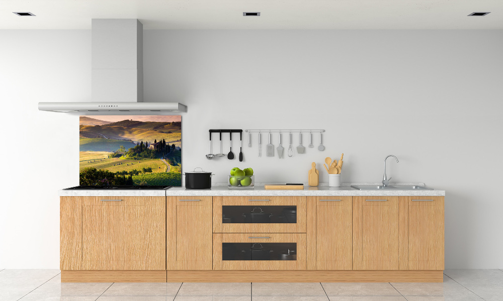 Cooker splashback Tuscany Italy