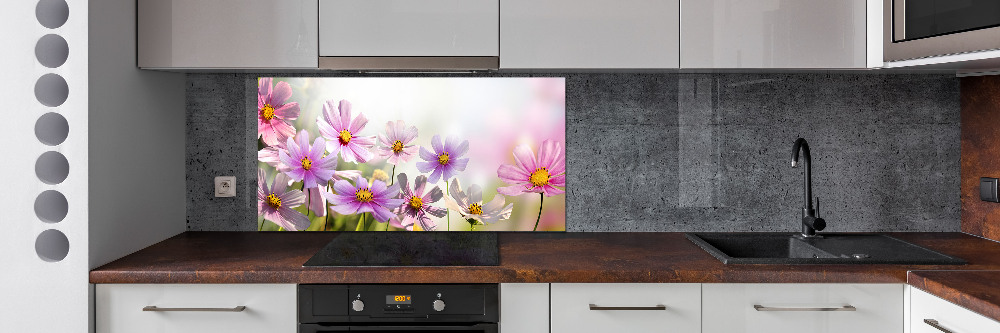 Kitchen splashback Flowers in the meadow