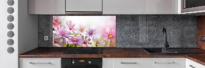 Kitchen splashback Flowers in the meadow