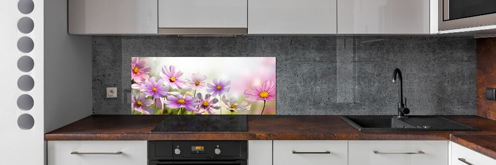 Kitchen splashback Flowers in the meadow