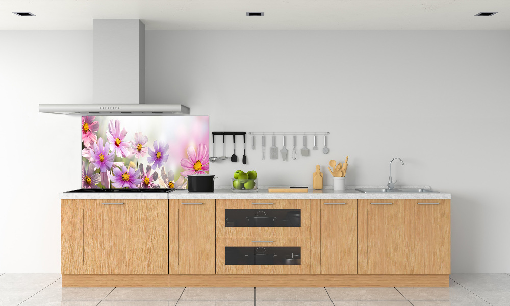 Kitchen splashback Flowers in the meadow