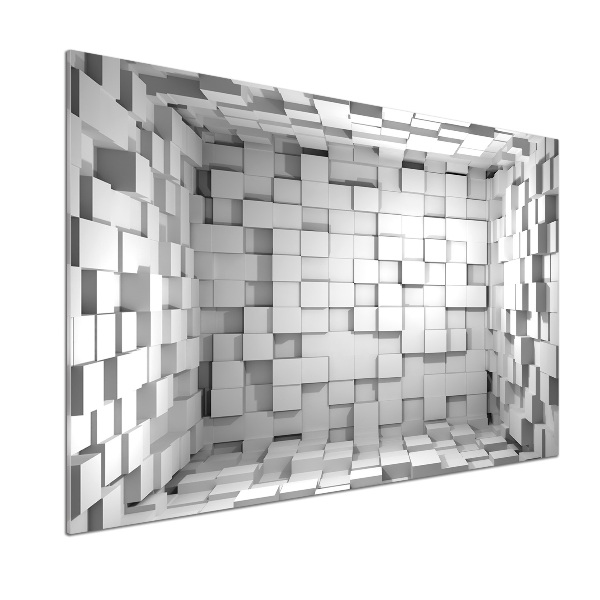 Cooker splashback Cubes