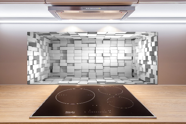 Cooker splashback Cubes