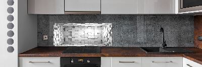 Cooker splashback Cubes