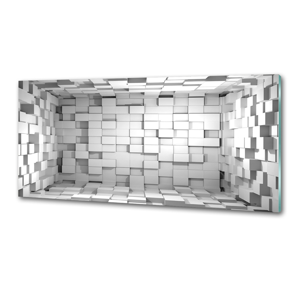 Cooker splashback Cubes