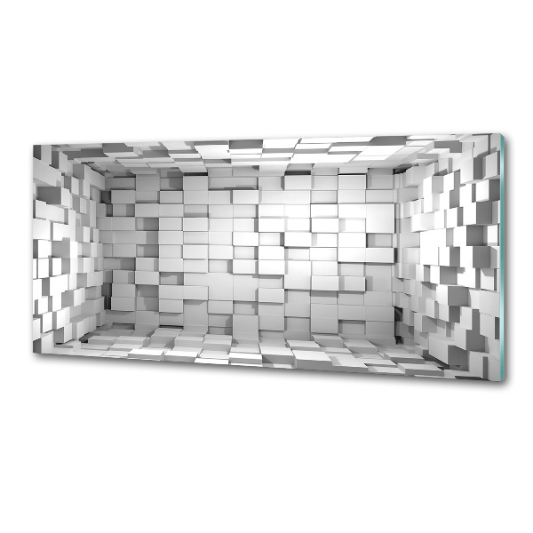 Cooker splashback Cubes