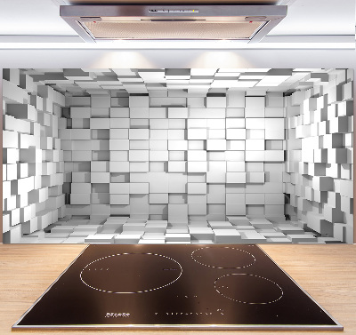 Cooker splashback Cubes