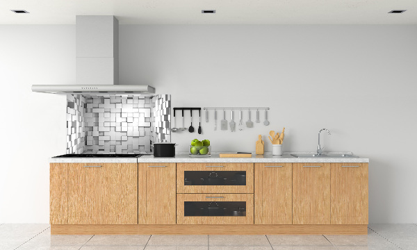 Cooker splashback Cubes