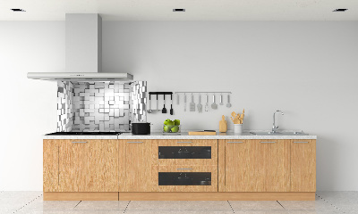 Cooker splashback Cubes