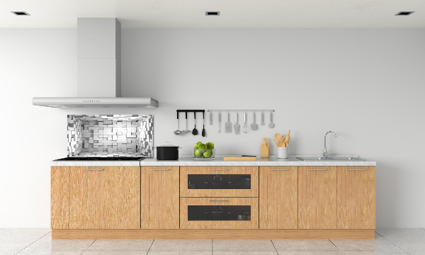 Cooker splashback Cubes