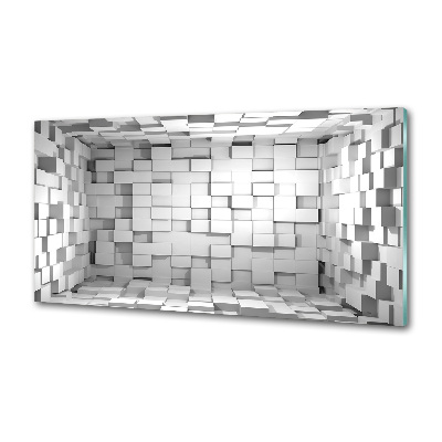 Cooker splashback Cubes