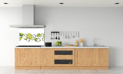 Cooker splashback Ice lime