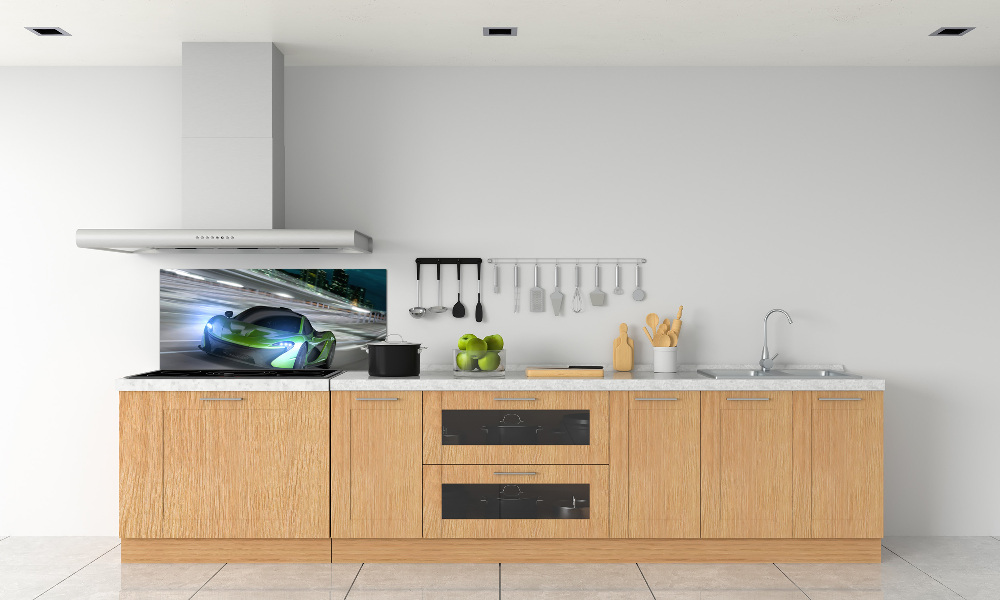 Cooker splashback Racer