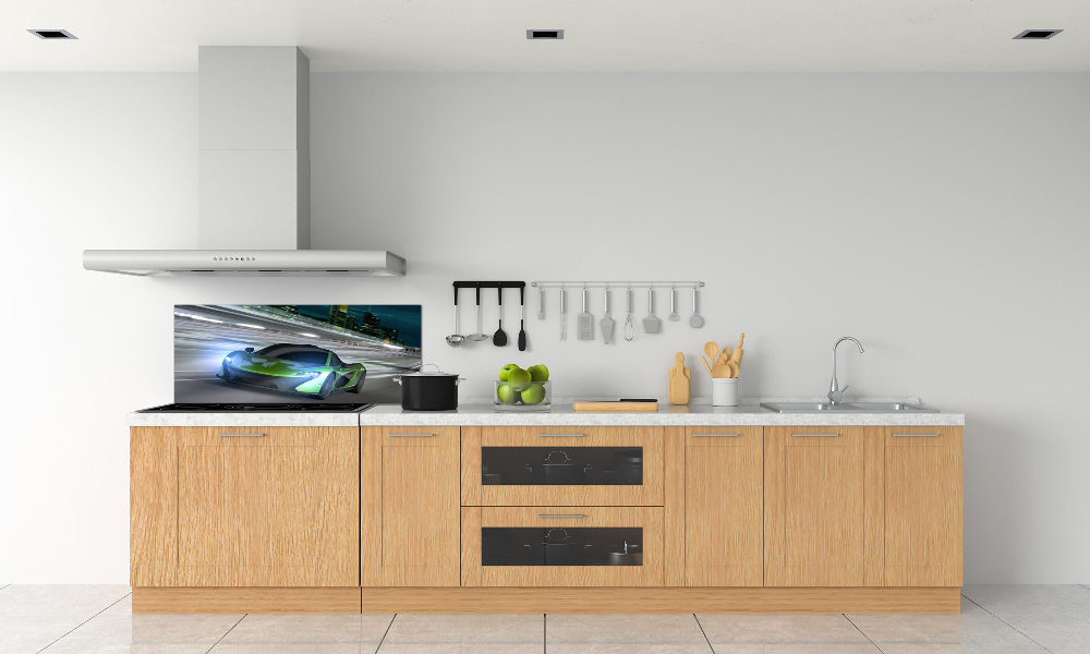 Cooker splashback Racer