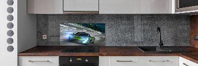 Cooker splashback Racer