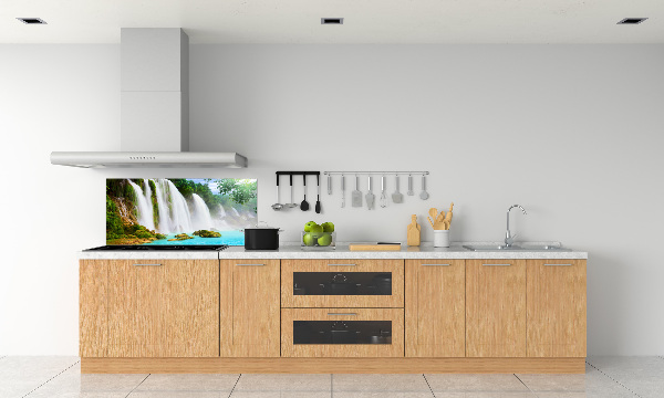 Cooker splashback Waterfall