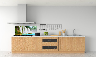 Cooker splashback Waterfall