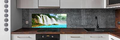 Cooker splashback Waterfall