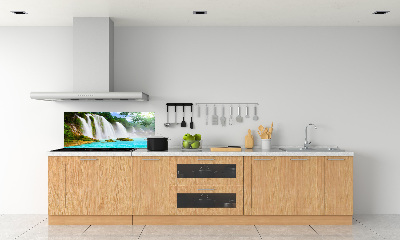 Cooker splashback Waterfall