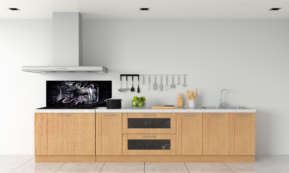 Cooker splashback Butterflies in a jar